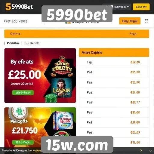 Análise das ofertas e promoções do site 5990bet