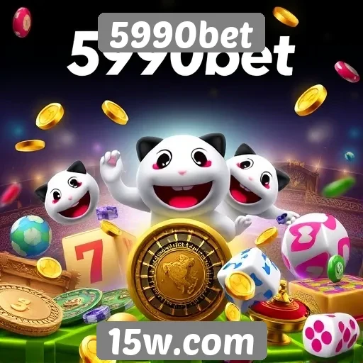 Diversidade de jogos disponíveis na plataforma 5990bet